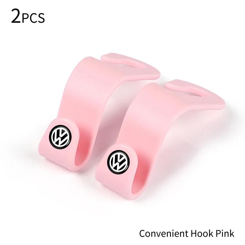 Car Seat Headrest Hook Auto Rearseat Hanger Accessories For Volkswagen VW Passat Golf Tiguan Polo Scirocco Jetta T-ROC Touareg