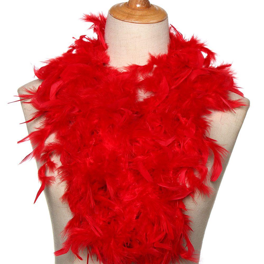 2M Party Costume Party Decoration Fluffy Cosplay Feathers Apparel Fabric Feather Boa Strip Grament Accessaries