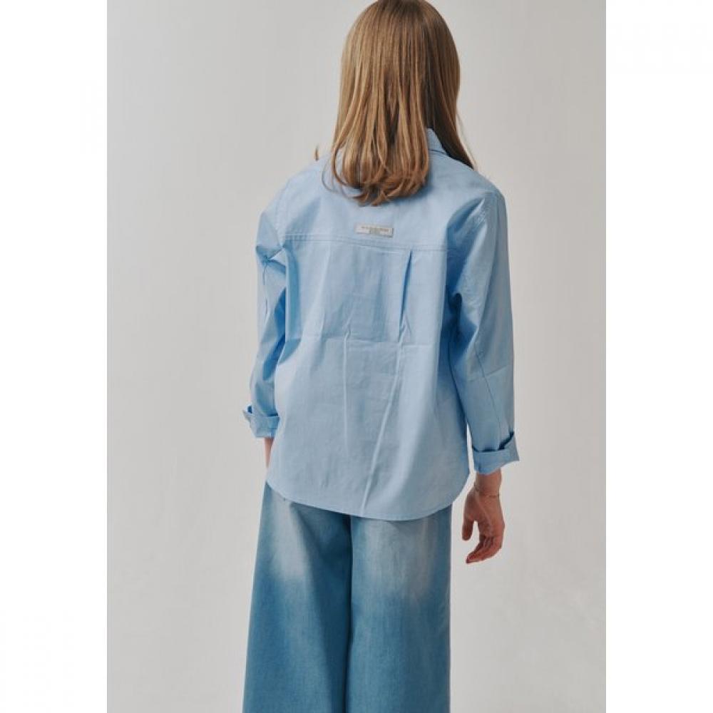 Bluetail Sky Blue Collar Shirt Azb2bl01sb