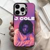 Rapper Singer J-J C-Cole-E  Phone Case For iPhone17,16,15,14,13,12,11 Plus,Pro Max Candy Silver Plated Inside Cover