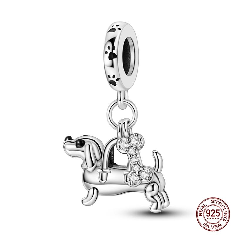 New Copper Tailor Sewing Machine Hairdressing Charms Beads For Brand Original Bracelet Diy Jewelry Gift