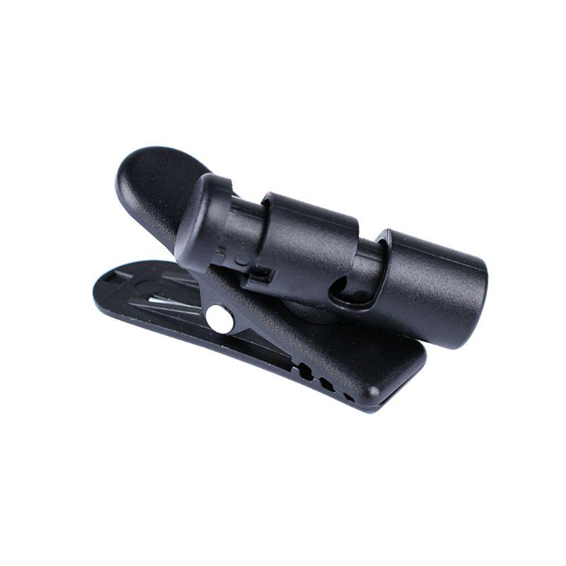 Headphone Nip Clamp Holder Mount Wire Lapel Clips Rotatable Headset Clip Mount Clips Small Clip Kits Accessories