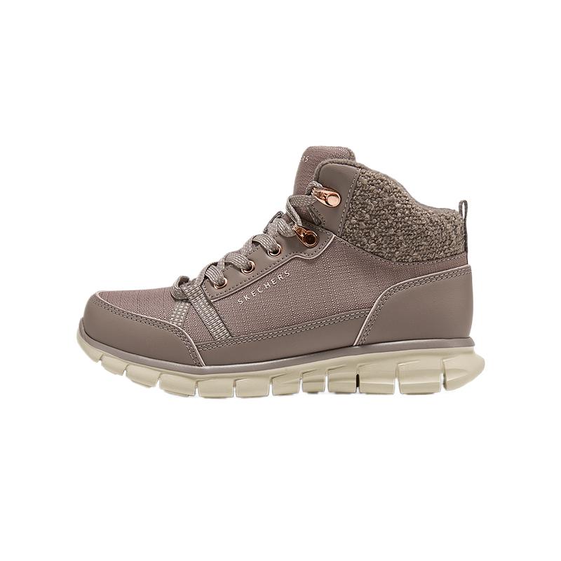 Skechers Modern Comfort Mesh Warm TWINTER Lace-Up Comfortable Dry Snow Boots Women boots 168129-MVE 35