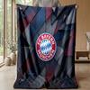 Bayern Munich Theme Blanket Soft Flannel Blanket Plush Throw Blanket Cozy Sofa Bed Blanket for Home Decor