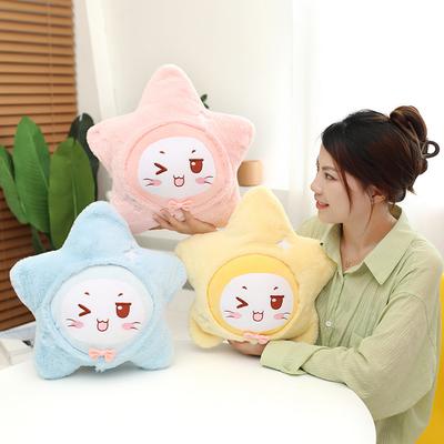 40cm Kawaii Star Cat Throw Pillow Cartoon Anime Detachable Star Cat Plush Toy Sofa Cushion Sleeping Pillow Home Decor Kid Gift