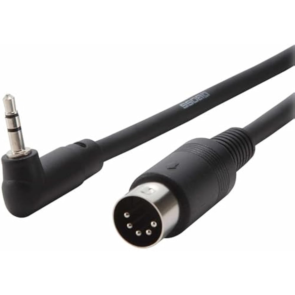 BOSS BOSS TRS/MIDI CABLE BMIDI-5-35 1.5m/3.5mm TRS BK BLACK