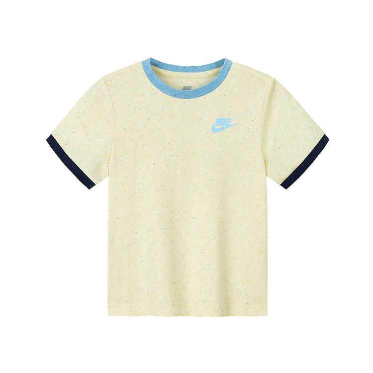 New Nike T Shirt Pale Banana Children Aged 3 7 Years Old NY2412017