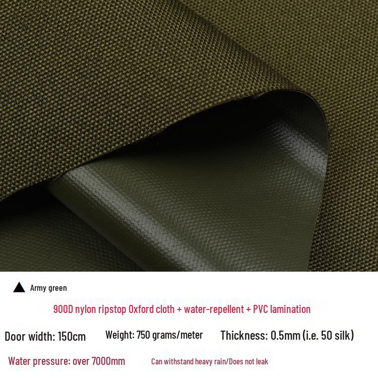 Thickened 900D Waterproof Oxford Cloth Outdoor Sunshade Tent Canvas