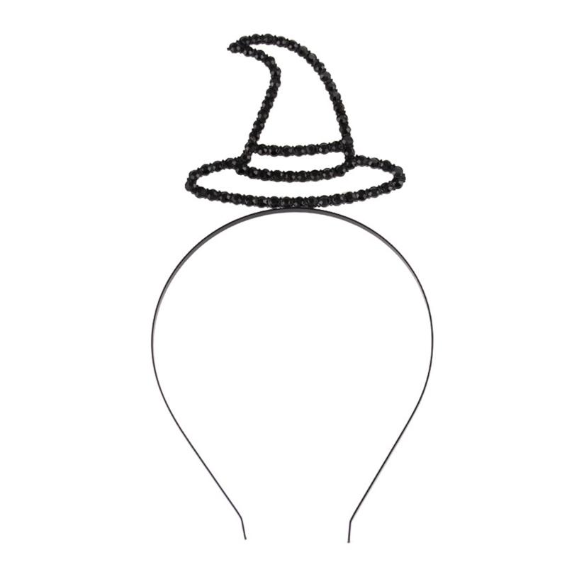 

Punk Halloween Headband Stage Props Spiderweb Hairband Festival Party Headdress