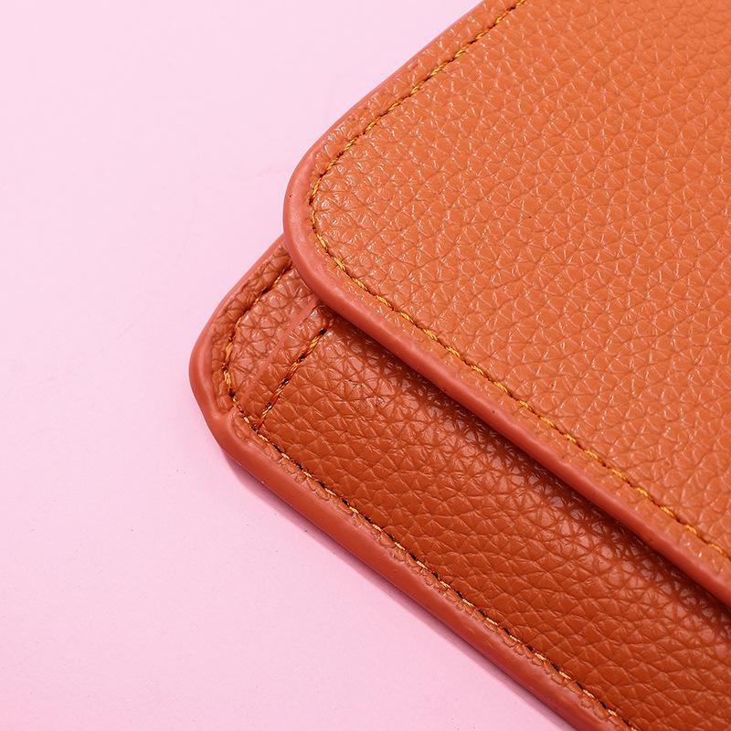 Popular Women's Short Wallet - Solid Color, Lightweight, Simple Design, Card Holder and Mini Coin Purse