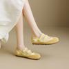 Flat Bottomed Mary Jane Shoes for Women, Spring/summer 2026 New Versatile Shallow Mouth Single Shoes with Skirts, Casual Women's Shoes, Comfortable