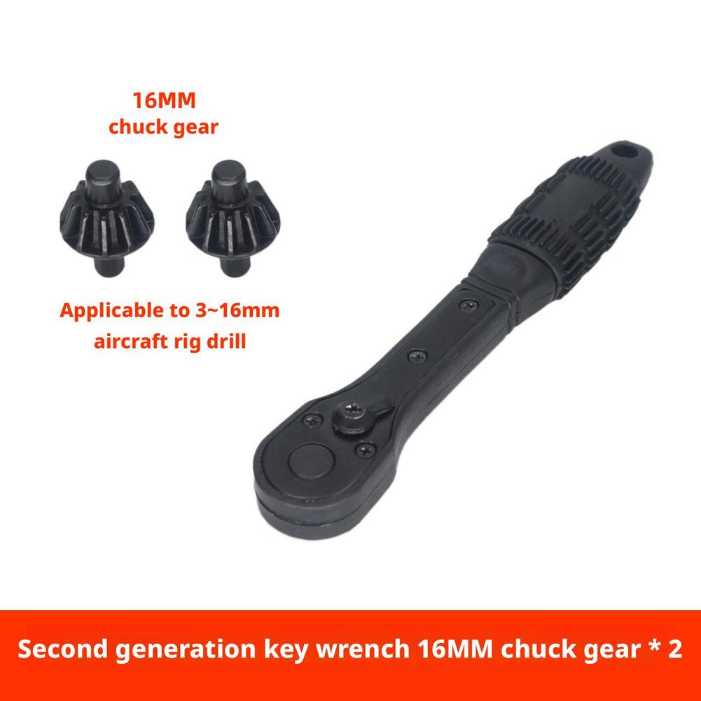 Detachable Head Key Ratchet Wrench Drill Chuck Torque Screw Spanner For Quick Bit Tools Drill C G7Y9