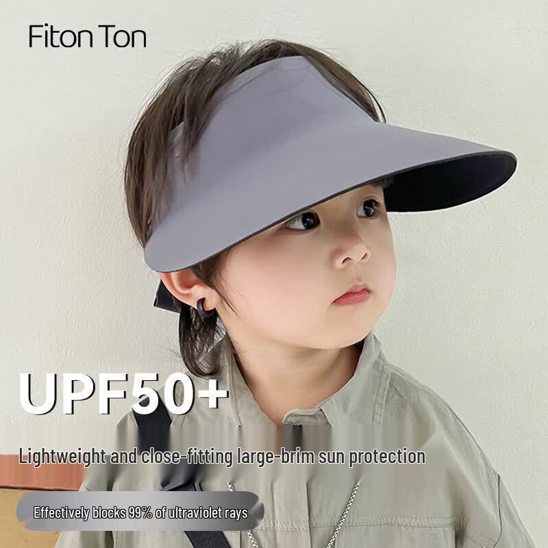 FitonTon Kids Open-Top Sun Visor Hat