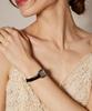 Mejong246 Women'S Leather Watch Ms246-10 Wh/Bk