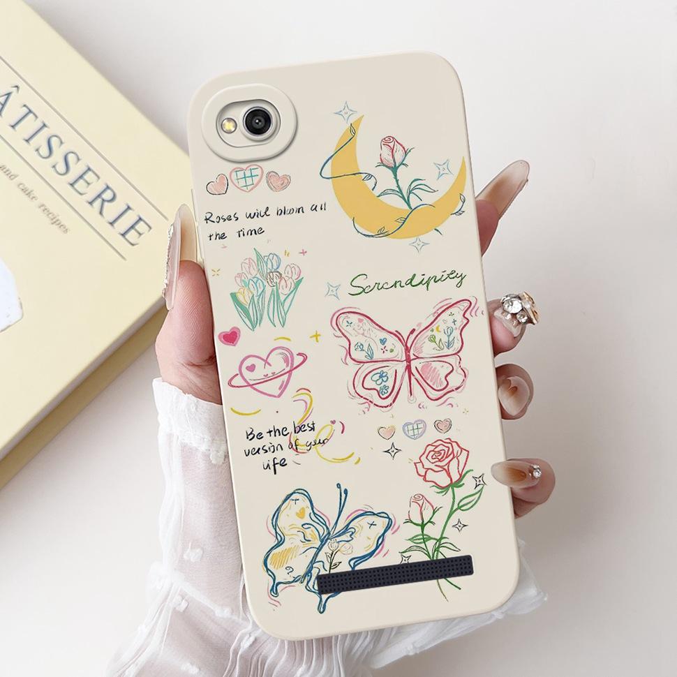Cute Cartoon Cover For Xiaomi Redmi 4A Phone Case For Xiaomi Redmi 4A 5A 6A Redmi4A Redmi5A ShockProof Back Cover Funda
