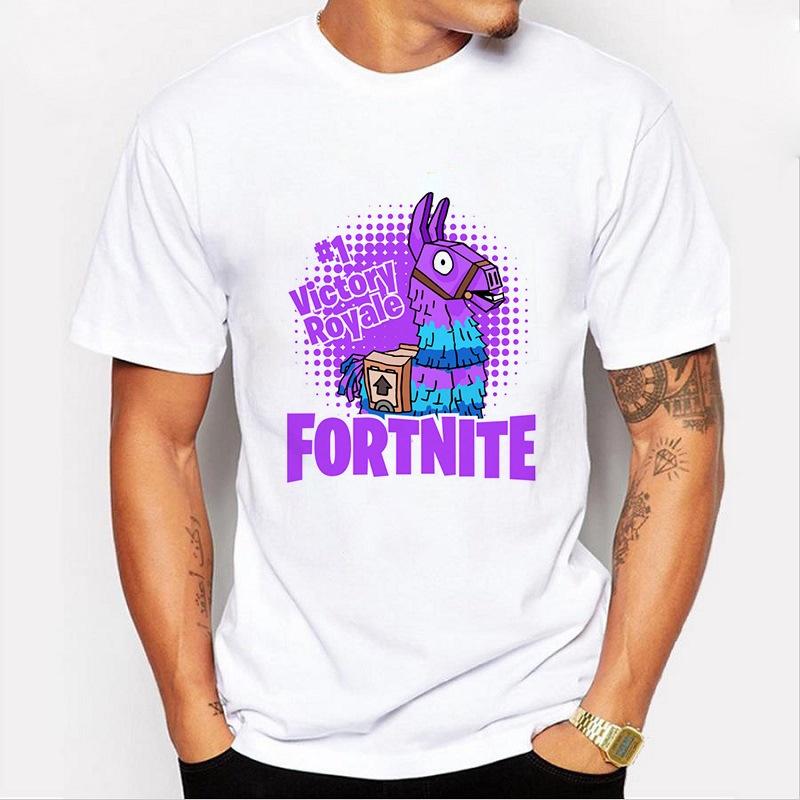 Fortnite Men Faddish Women Shirt Tshirt Leisure Short Sleeve Clothes Mens