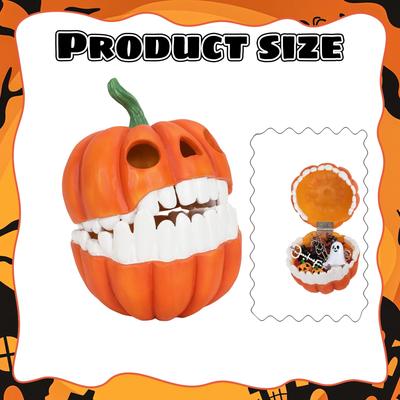 Halloween Storage Box Ornaments, Party And Funny Atmosphere Decoration Props, Festival Resin Handicrafts