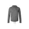 T-shirt Casual a Manica Lunga con Collo in Pile Tinta Unita da Donna Top Grigio CJ0154-010