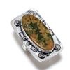 Rainforest Jasper Gemstone 925 Sterling Silver gift Jewelry Ring Size 6 M6M63