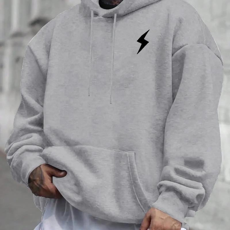 Men's Hoodie Spring/Autumn Leisure Fashion Hoodie with Trendy Print