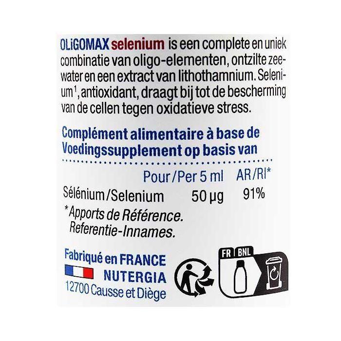 Nutergia Oligomax Sélénium 150ml