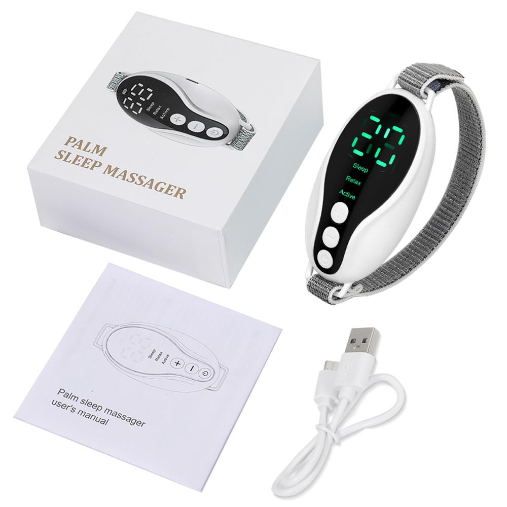 Smart Sleep Aid Device Promotes Relaxation & Better Sleep Quality CES Microcurrent Anti-Anxiety Insomnia Relief Handheld Design