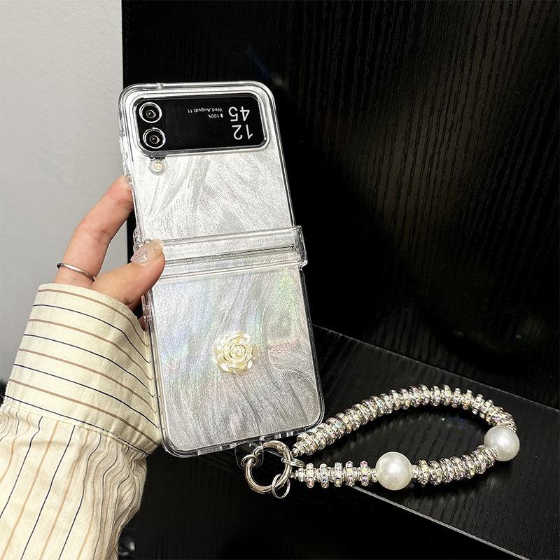 

Rhinestone Ins Bow W24flip for Huawei Pocket2 Folding Niche for Samsung Zflip6 Mobile Phone Case For Samsung ZFlip3