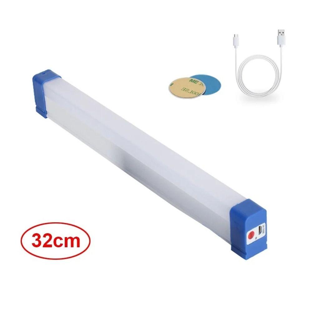 Solar Emergency LED Light Long Strip LED Tube Portable Night Market Lampu  Fishing