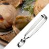 1pcs Snail Escargot Tong Kitchen Stainless Food Clip Cooking Seafood Grill Bbq Buffet Special Utensil Anti-scalding Snail Clips