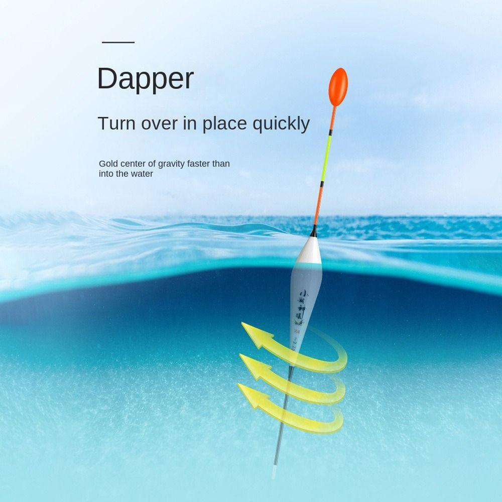 5pcs Eye-catching Triangle Tail Floats Bobbers Slip Drift Tube Fishing Floats  Fishing