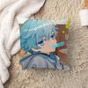 Chongyun Genshin Impact Cushion Cover Inches Farmhouse Decor Home Throw Pillow Covers for Couch Decorations