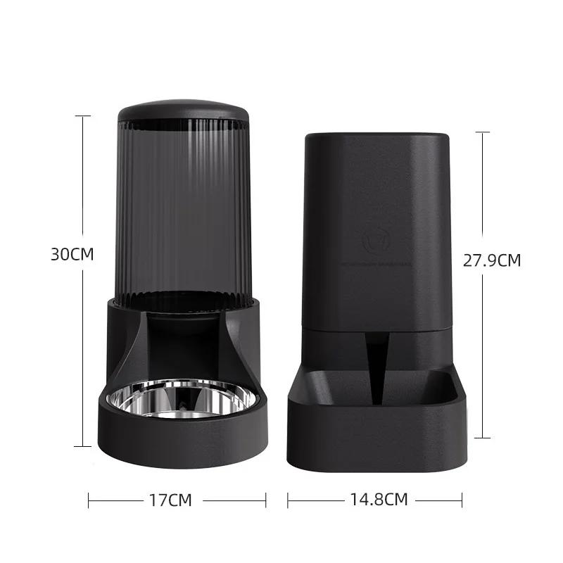 

Pet Feeder Cat and Dog Food Automatic Dispenser Large Capacity Water Feeder Dog Pet Cat Bowl Unplugged Pets Accessories