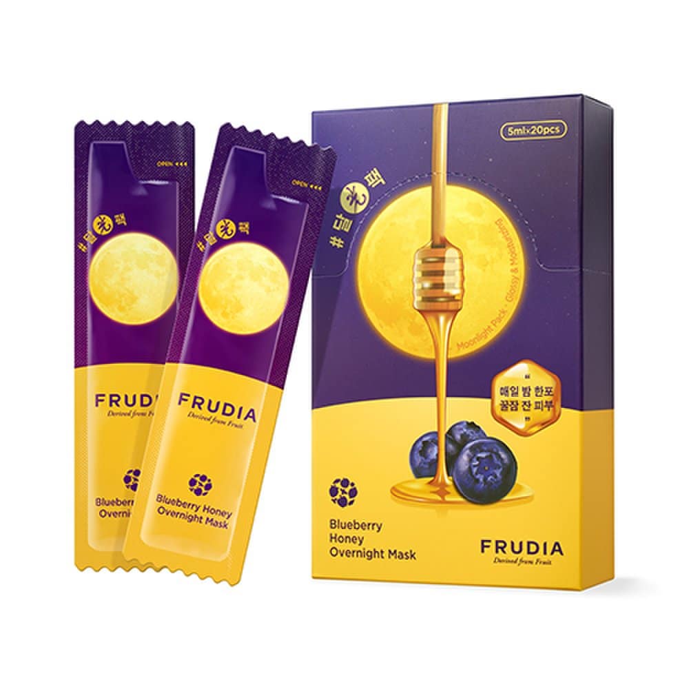 

Ночная маска с черникой и медом Moonlight Pack 5 мл*20 шт.