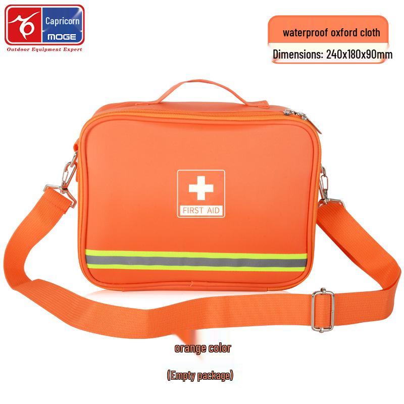 Capricorn Outdoor Family First Aid Empty Kit Bag - Durable and Embroidered