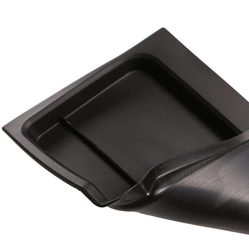 For Land Rover Defender 90 110 20-23 Car Styling TPE Rubber Black Car Center Console Lower Cushion Non-Slip Mat Car Accessories