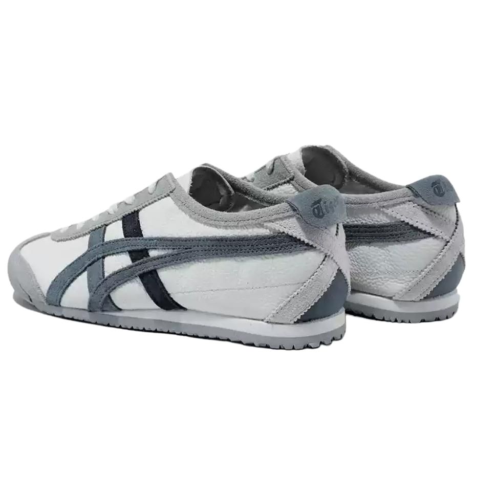 Onitsuka Tiger MEXICO 66 Fabric Slip Resistant Low top Casual Shoes Unisex White Gray 1183C076-300