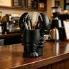 Novelty Figurine Lobster-Shaped Pen Holder Plastic Cosmetic Brush Holder  Office Desktop