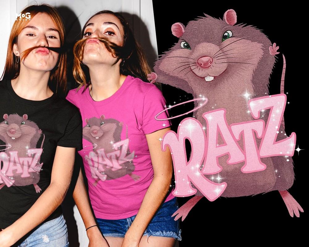 

Funny Ratz Mouse Meme T-shirt Hilarious Rat Graphic Joke Tee For Boyfriend Him 4XL