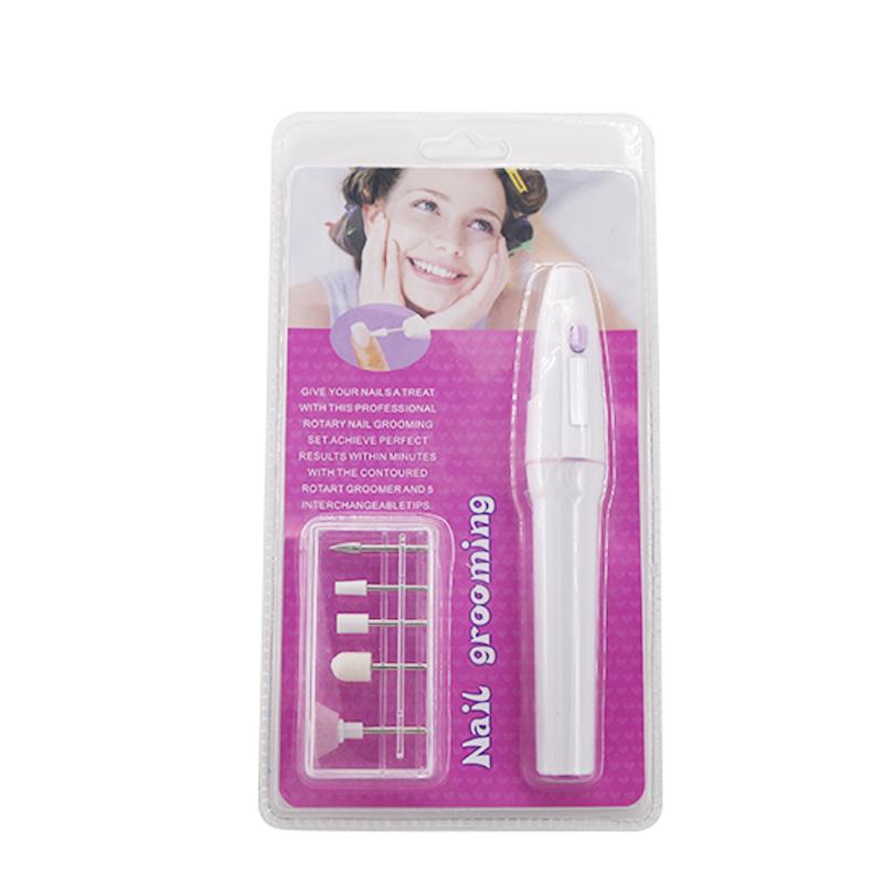 Mini Nail Care Professional Electrical Manicure Pedicure Sets белый