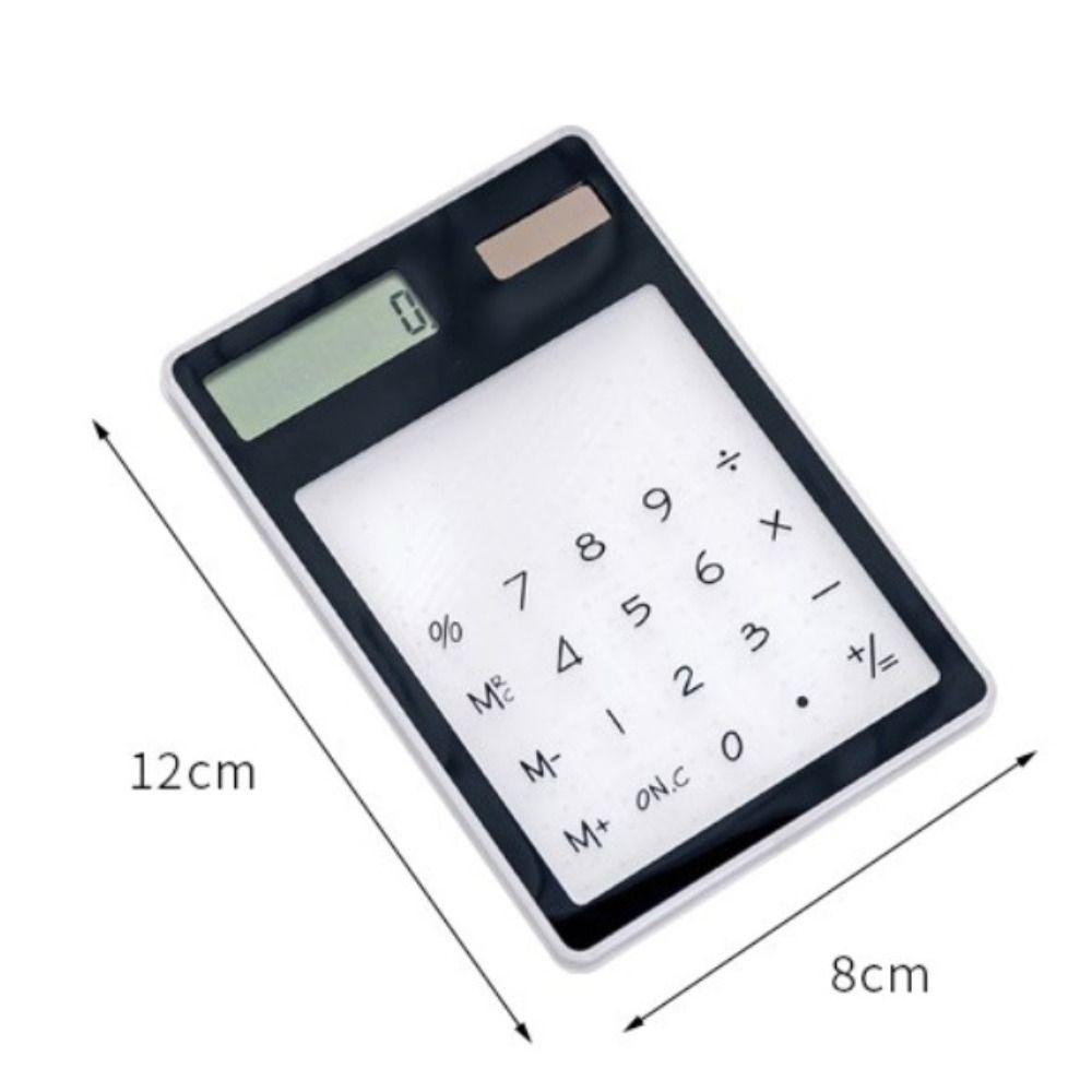 Supplies Scientific Calculator Calculadoras Transparent Solar Calculatrice  Calculator