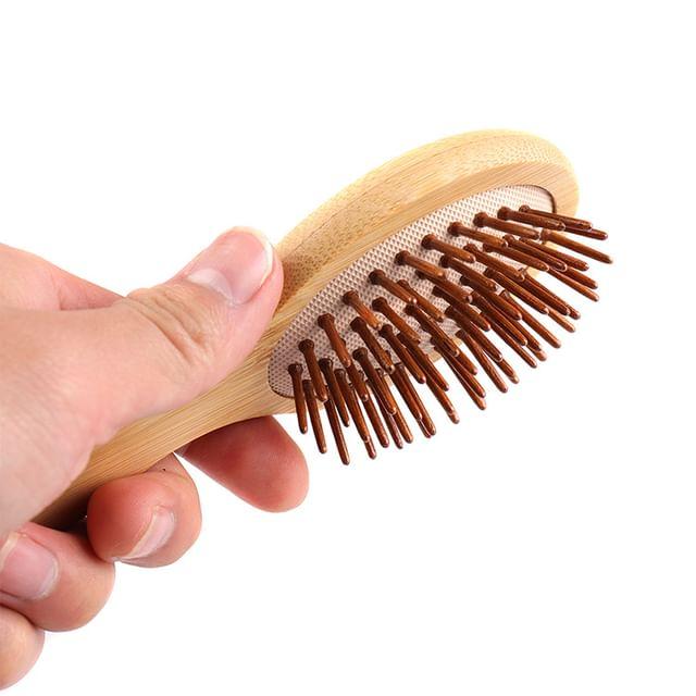 Gizmi - Деревянная расческа для волос Khaki