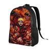 Uzumaki Gaara Kurama Shukaku Backpack  Outdoor Style Backpacks Youth Style High School Bags Colorful Print Rucksack