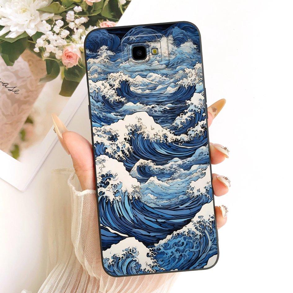 Case For Samsung Galaxy J4 Plus Core Cover SM-J415F SM-J410F Cute Cartoon Cat Shockproof Bumper on Samsung J4 2018 SM-J400F Capa
