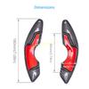 Real Carbon Fiber Steering Wheel Paddle Shifter Extension Accessories For Lexus NX IS 200t 250 300h 350