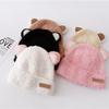 Baby Hats Winter Boys and Girls Baby Plush Hats Knitted Warm Ear Protectors Autumn and Winter Children's Wool Hats