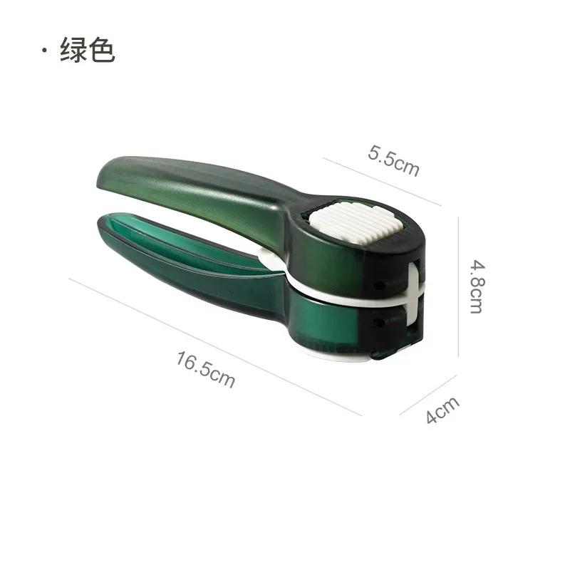 Household manual garlic press creative multi-purpose double-sided garlic slicer kitchen garlic puree small tools wholesale