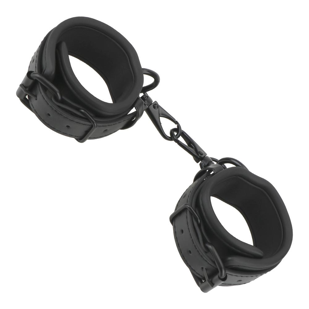 Sexy Adjustable Leather Handcuffs For Sex Toys For Woman Couples Hang Buckle Link  Bondage Restraints Exotic Accessories