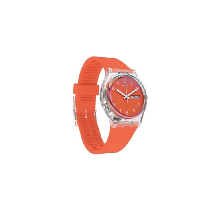 SWATCH Unisex 34mm Red Watch GE722 GE722