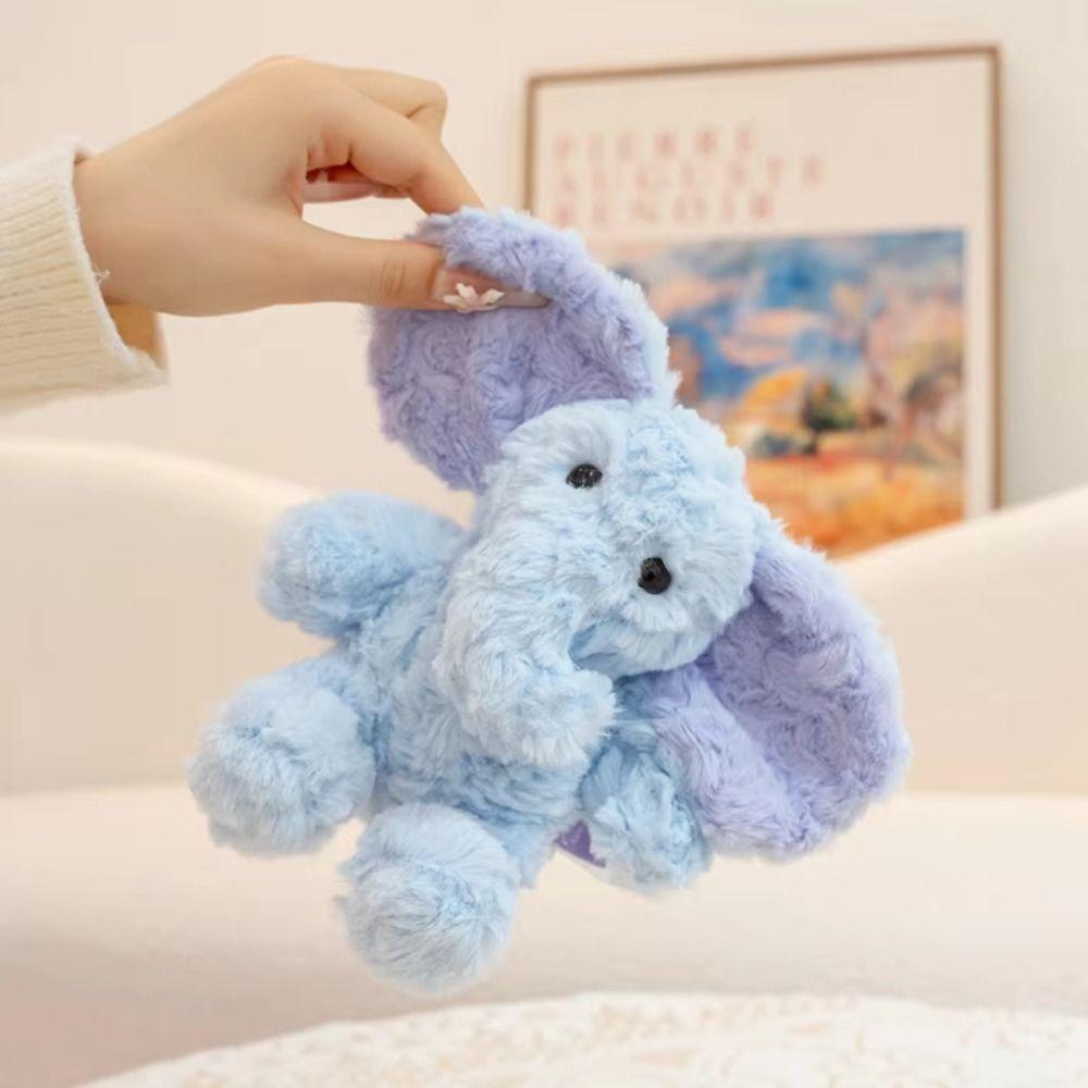 Throw Pillow Stuffed Elephant Toy PP Cotton Elephant Doll Mini Elephant Plush Toys  Baby Infants