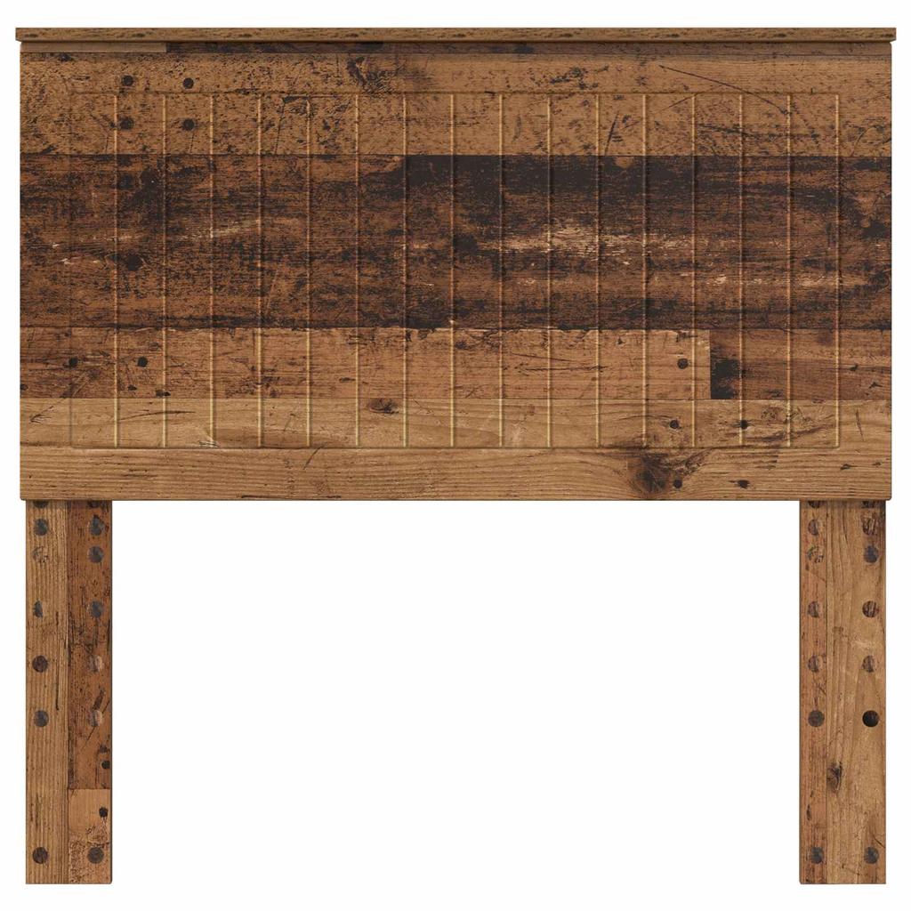 Headboard with Reclaimed Wood Look 100 cm Engineered Wood